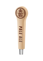 BR-2S 4CP DK RED (174C) TAPSTER (CHR) TAP HANDLE