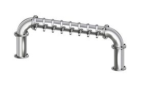 8 TAP(4"OC)POLISHED SS LIONS GATE CH-MX CLD