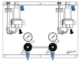 FIRST ROUND DRAUGHT 2P TF REG/TF SMART FOB PANEL W/ BKT