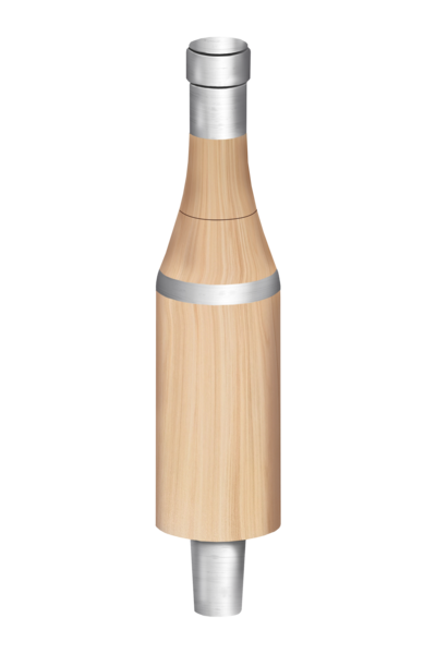 NATURAL "WHITE WINE" BOTTLE TAP HANDLE