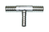 304SS 3/8"(2) x 1/4" BARB "T"
