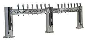 16 TAP POLISHED SS METRO-M TOWER GLYCOL COOLED