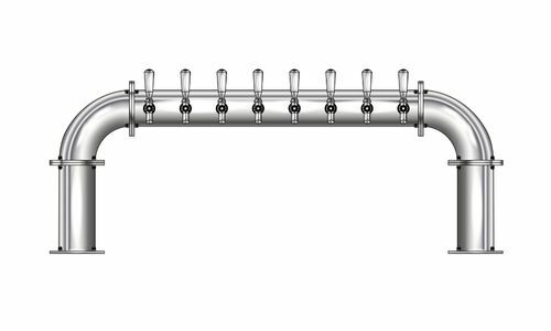 8 TAP(4"OC)POLISHED SS LIONS GATE AIR COOLED