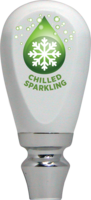 "CHILLED SPARKLING" SHOTGUN HANDLE