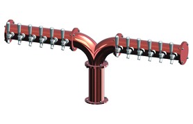 12 TAP(3"OC)CANDY COPPER ALBATROSS "Y" CH-MX CLD