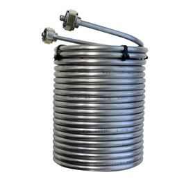50' ROUND 304SS COOLING COIL-7-7/8"H x 5-3/4" DIA.