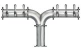6 TAP(4"OC)BRUSHED SS ALBATROSS CH-MX AIR