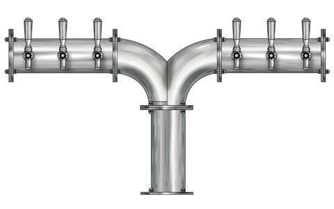 6 TAP(4"OC)BRUSHED SS ALBATROSS CH-MX AIR