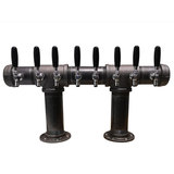 8 TAP 3"DIA CAST IRON DOUBLE PEDESTAL TOWER AIR COOLED