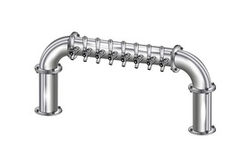 8 TAP(3"OC)POLISHED SS LIONS GATE "U" CH-MX AIR