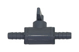 PLASTIC 5/16" x 5/16" BARB SHUTOFF