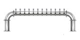12 TAP(4"OC)POLISHED SS LIONS GATE AIR COOLED