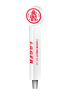 BR-6S 4CP WHITE HOPHEAD TAP HANDLE