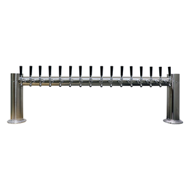 16 TAP POLISHED SS METRO-H TOWER GLYCOL COOLED