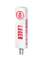 BR-4S 4CP WHT BLOCK (CHR) TAP HANDLE
