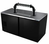 68"- 8 TAP MATTE BLACK LIONS GATE "U" CH-MX CLD KIT