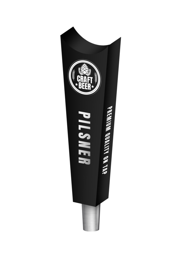 BR-4S 4CP BLK TORCH (CHR) TAP HANDLE