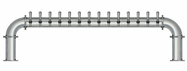 14 TAP(4"OC)BRUSHED SS LIONS GATE CH-MX CLD