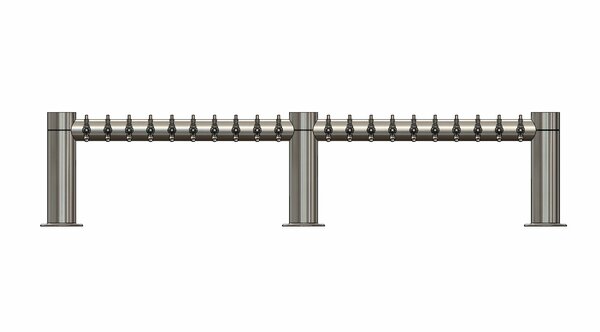 20 TAP POLISHED SS METRO-M TOWER CK - COATED CANDY COPPER