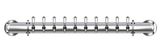 10 TAP(4"OC)POLISHED SS LIONS GATE WM CH-MX AIR