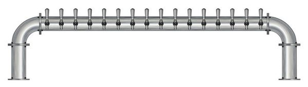 16 TAP(4"OC)BRUSHED SS LIONS GATE CH-MX CLD