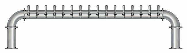 16 TAP(4"OC)BRUSHED SS LIONS GATE CH-MX CLD