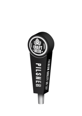 BR-6S 4CP BLACK TRIUMPH (CHR) TAP HANDLE