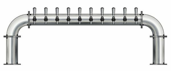 10 TAP(4"OC)BRUSHED SS LIONS GATE CH-MX AIR