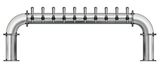 10 TAP(4"OC)BRUSHED SS LIONS GATE CH-MX AIR