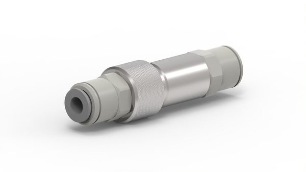 304SS IN-LINE FLOW CONTROL/COMPENSATOR (5/16"SSx5/16"SS)