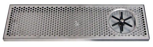 CUSTOM 30" x 7" BSS RH SPRAY/DRAIN DRIP TRAY