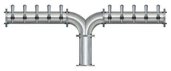 10 TAP(4"OC)BRUSHED SS ALBATROSS CH-MX CLD
