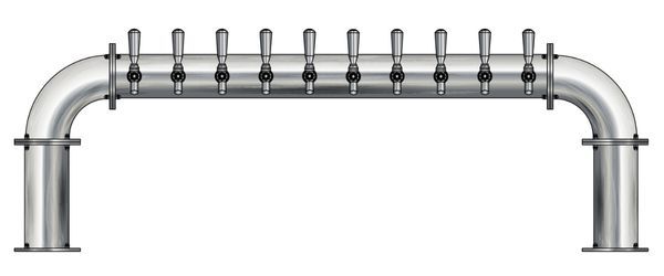 10 TAP(4"OC)BRUSHED SS LIONS GATE CH-MX CLD