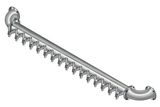 14 TAP(3"OC)BRUSHED SS LIONS GATE WM CH-MX CLD