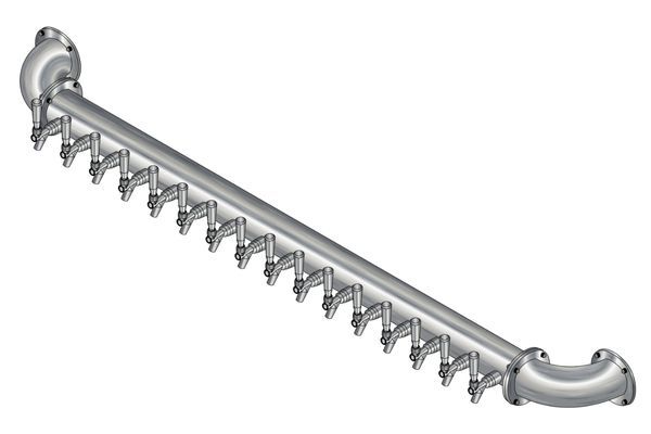 14 TAP(3"OC)BRUSHED SS LIONS GATE WM CH-MX CLD