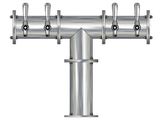 4 TAP(4"OC)BRUSHED SS CONDOR "T" CH-MX CLD