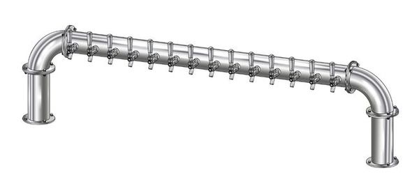14 TAP(4"OC)POLISHED SS LIONS GATE CLD - ALL SS LINES