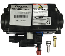 FLOJET T5000 BIB PUMP-1/4" SS OUTLET & GAS STRT
