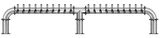 20 TAP(4"OC)BRUSHED SS LIONS GATE 3P CH-MX CLD