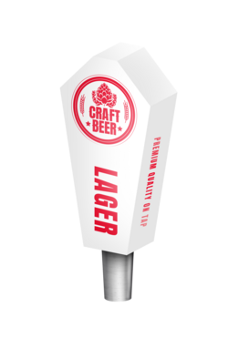 BR-2S 4CP WHT MINI MAGNUM (CHR) TAP HANDLE