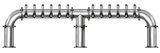 12 TAP(4"OC)POLISHED SS LIONS GATE 3P GLYCOL COOLED
