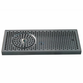 16" x 7" BRUSHED SS SPRAY DRIP TRAY