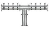 8 TAP(4"OC)BRUSHED SS CONDOR "T" CH-MX CLD