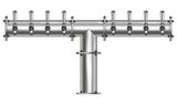 8 TAP(4"OC)POLISHED SS CONDOR "T" CH-MX AIR