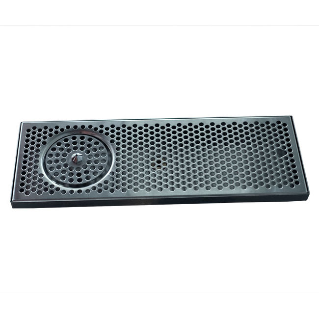 20" x 7" BRUSHED SS SPRAY DRIP TRAY
