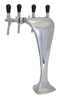4 TAP CHROME COBRA TOWER AIR COOLED