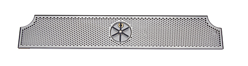52" x 8" (c/o-c) ALL PVD SPRAY DRIP TRAY