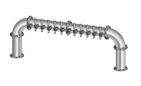 12 TAP(3"OC)BRUSHED SS LIONS GATE "U" CH-MX AIR