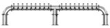 18 TAP(4"OC)POLISHED SS LIONS GATE 3P GLYCOL COOLED