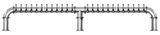 24 TAP(4"OC)POLISHED SS LIONS GATE 3P GLYCOL COOLED